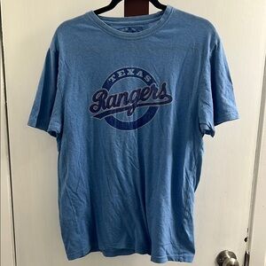 Texas Rangers Blue T-Shirt size medium